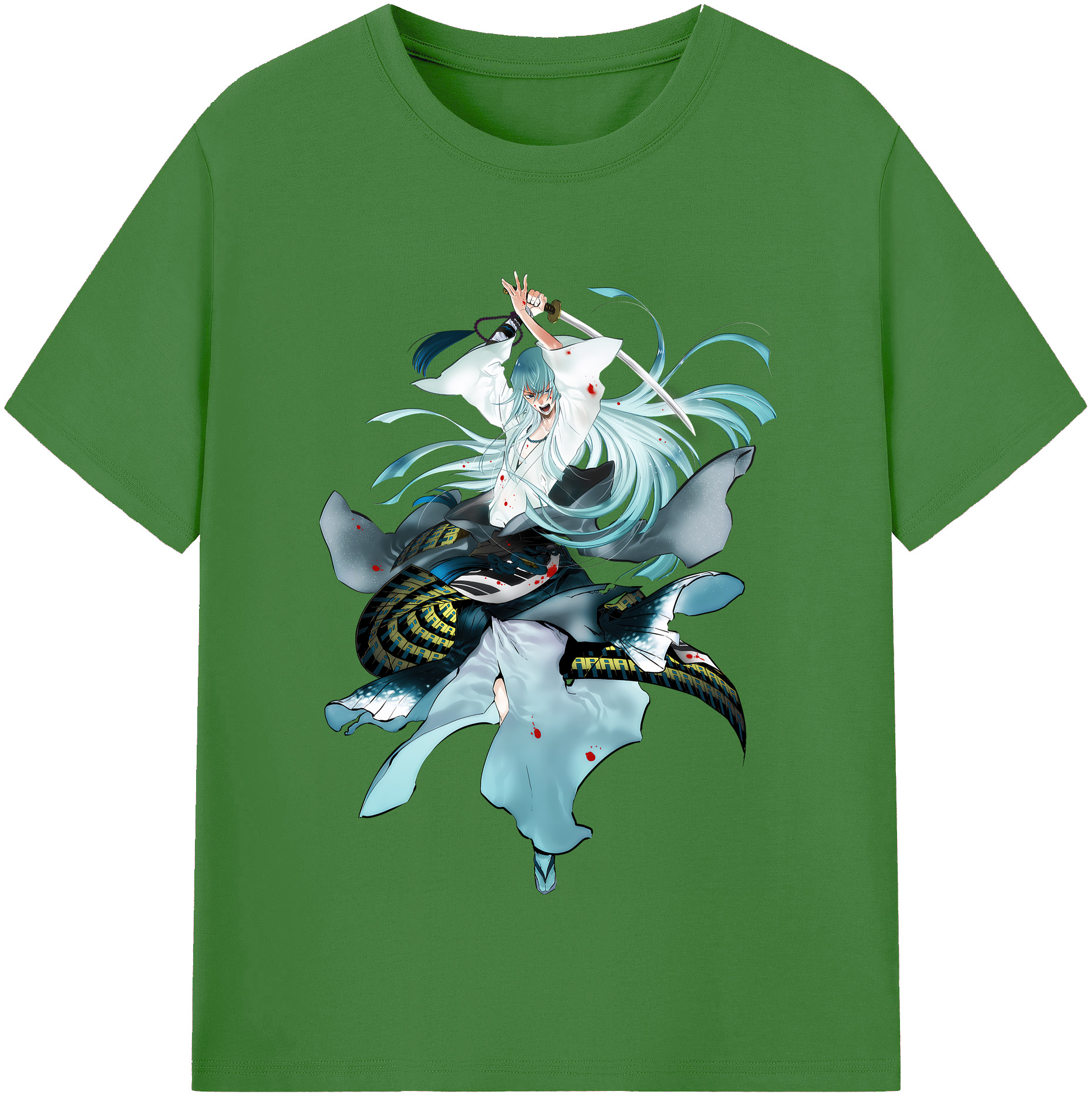 （画像用） 刀剣乱舞 Touken Ranbu レディースカジュアルプリントTシャツ（綿100％）